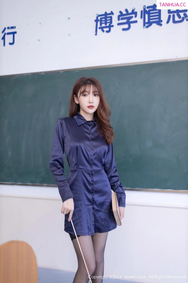 陆萱萱  [XiuRen]高清写真图 2024.03.28 No.8309 陆萱萱 黑丝美腿第5张图片